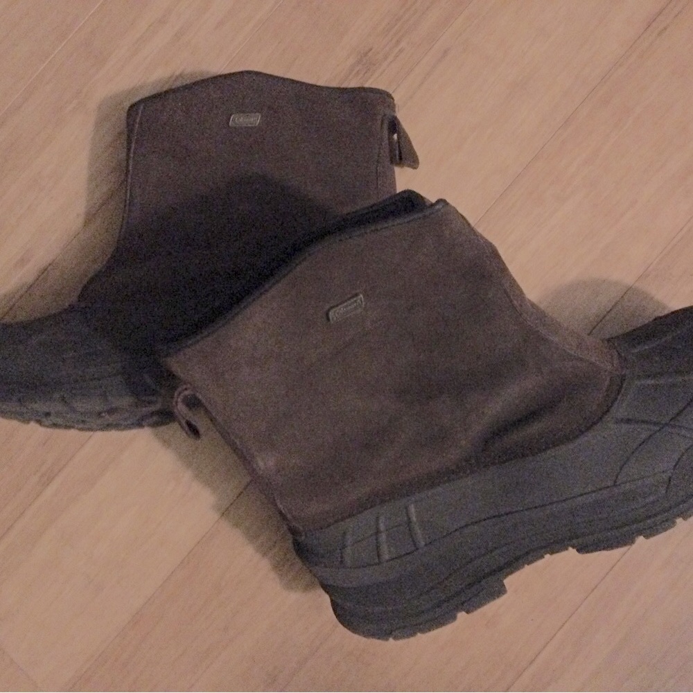 Size 16M, Coleman Thinsulate,leather upper, hardly worn Boots